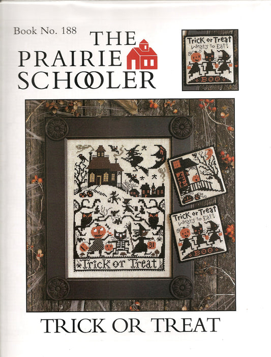 Prairie Schooler Trick or Treat 188 Halloween cross stitch pattern