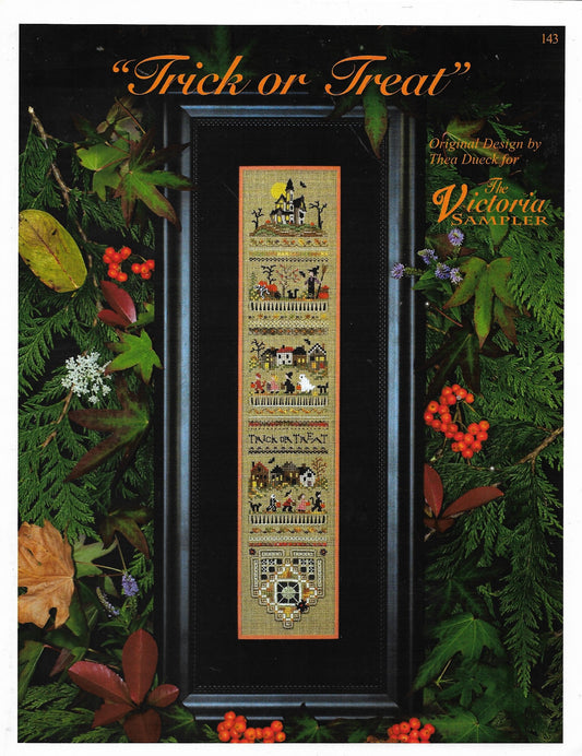 Victoria Sampler Trick or Treat VS143 cross stitch pattern