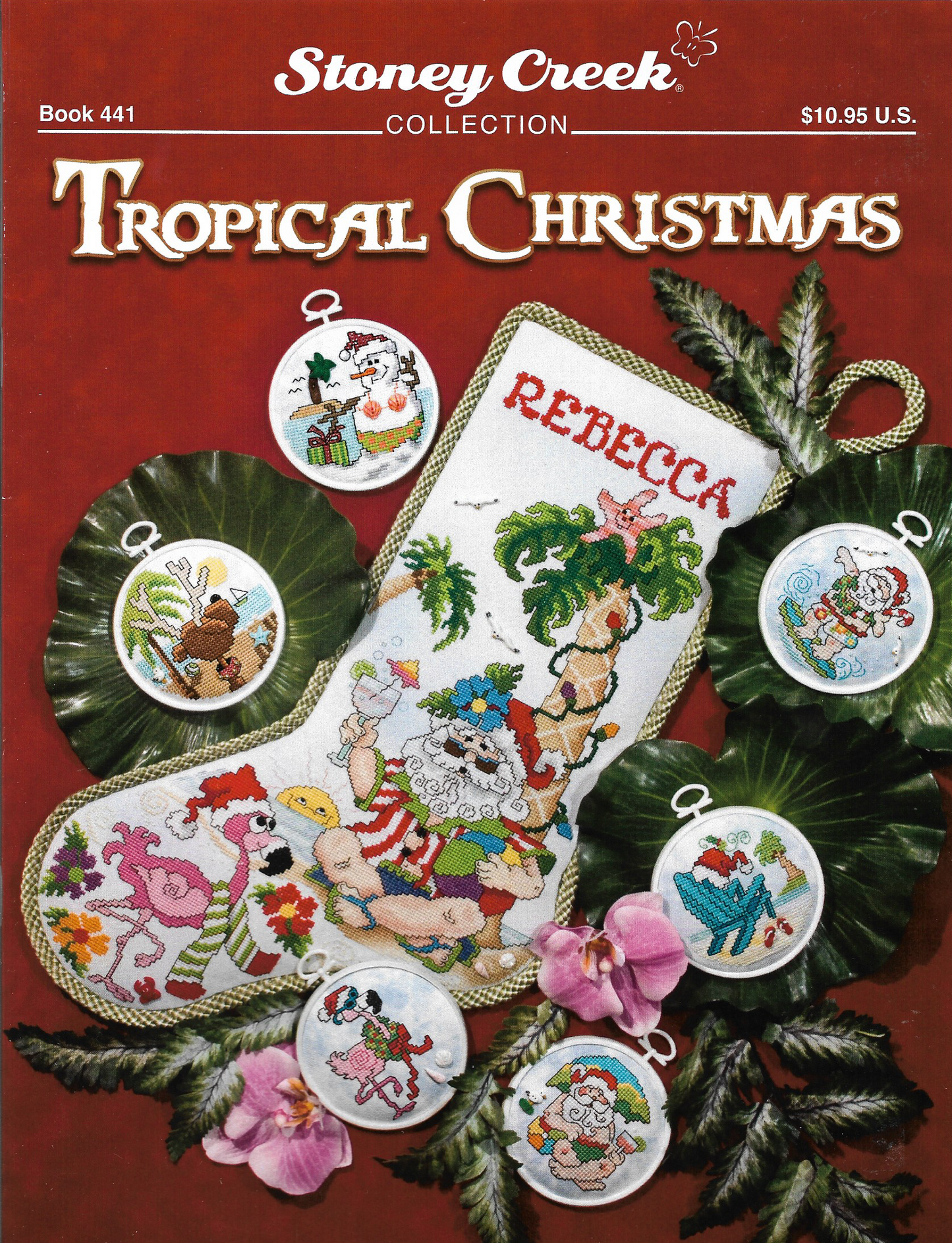 Stoney Creek Tropical Christmas BK441 cross stitch pattern