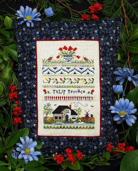 Tulip Terrace pattern – Sandra's Stitch Stash