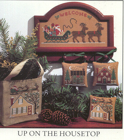 Prairie Schooler Up on the Housetop PS25 christmas cross stitch pattern