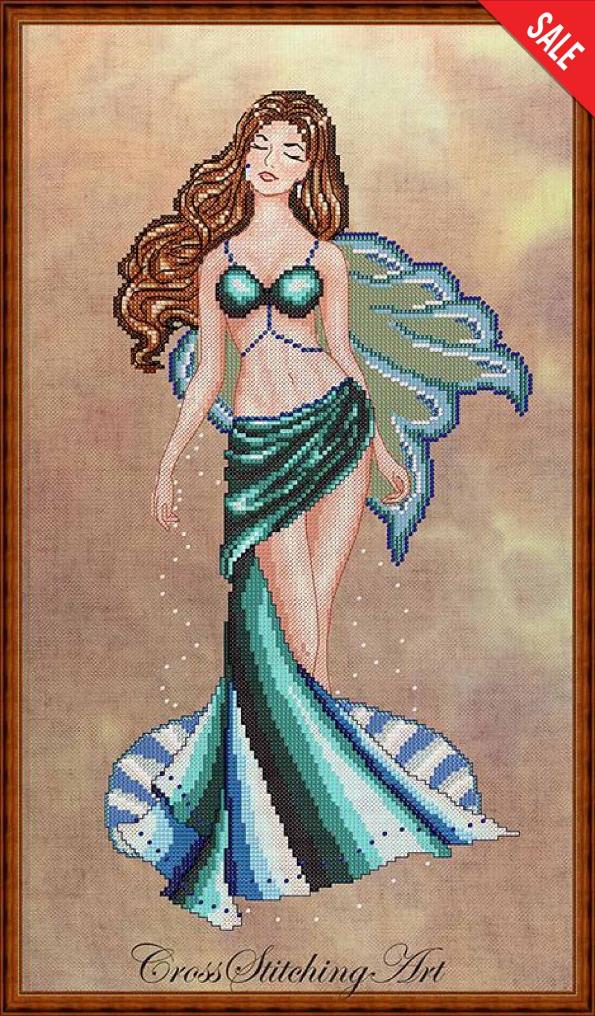 Cross Stitching Art  Venus, The Fairy Of Love cross stitch pattern