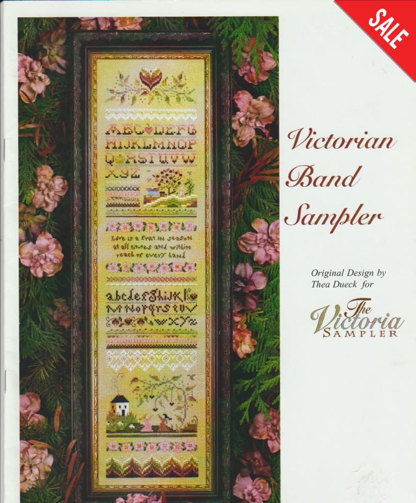 Victoria Sampler Victorian Band Sampler 162 cross stitch pattern