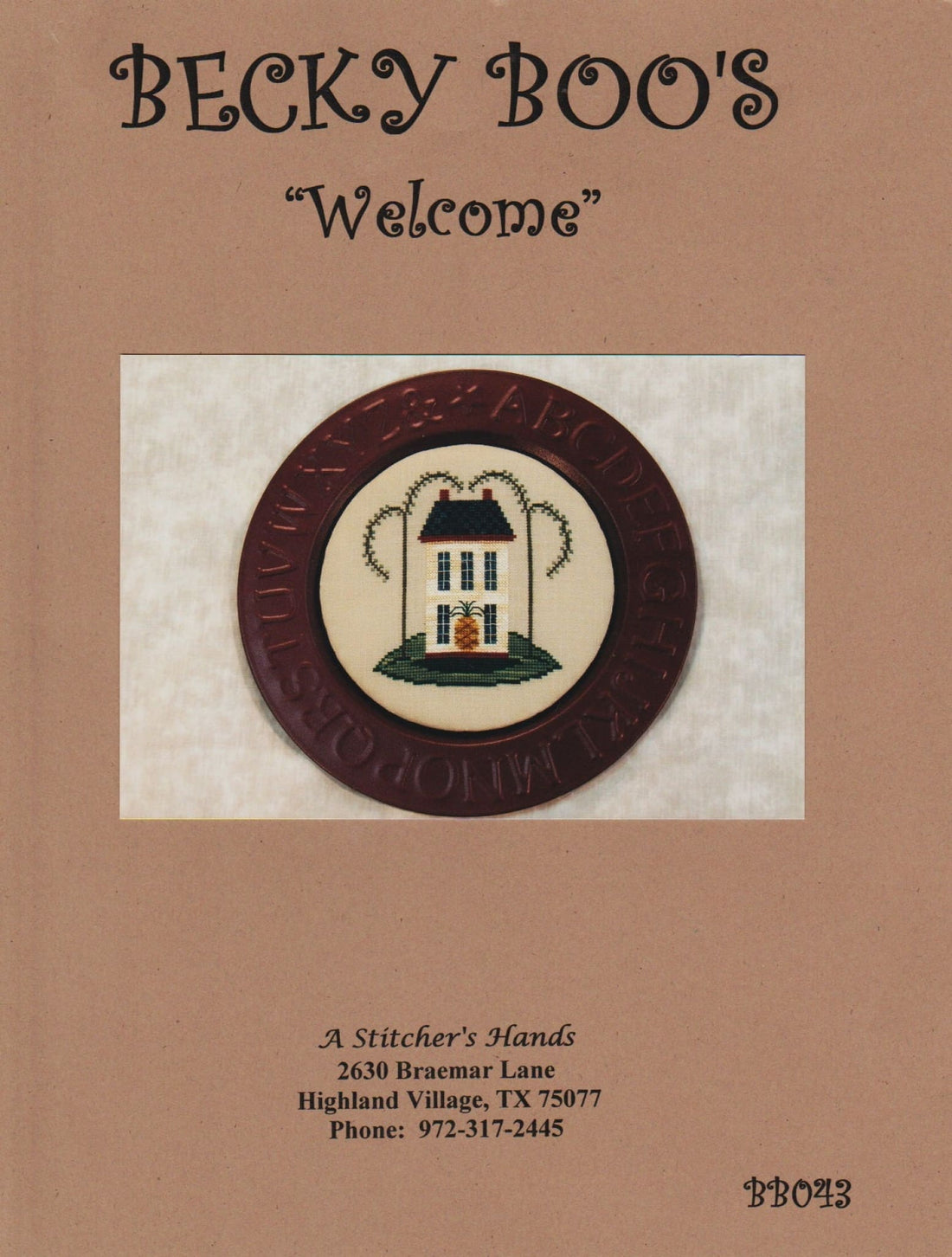 Welcome pattern – Sandra's Stitch Stash