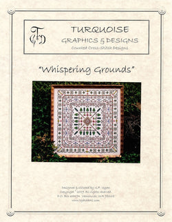 Winter Floral Cross  Cross Stitch Pattern