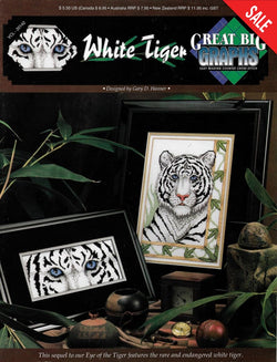 Great Big Graphs White Tiger VCL-20142 cross stitch pattern