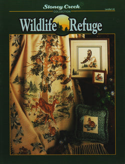 Stoney Creek Wildlife Refuge LFT65 cross stitch Afghan pattern