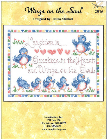 Imaginating Wings On The Soul 2516 cross stitch pattern
