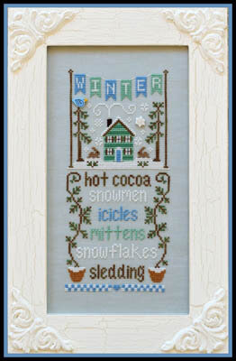 Country Cottage Needleworks Winter - Seasonal Celebrations cross stitch pattern