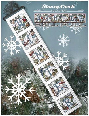 Stoney Creek Winter Bellpull 2 LFT517 cross stitch pattern