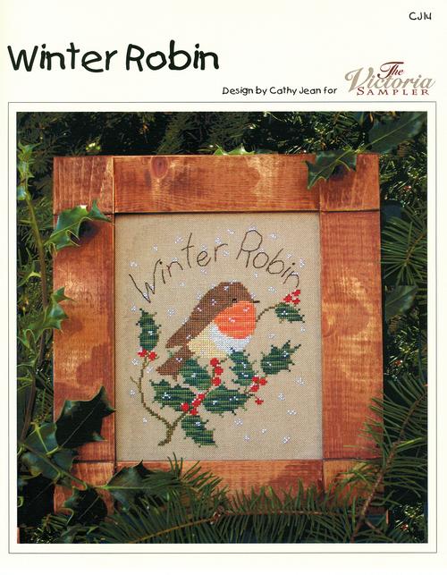 Victoria Sampler Winter Robin CJ14 cross stitch pattern