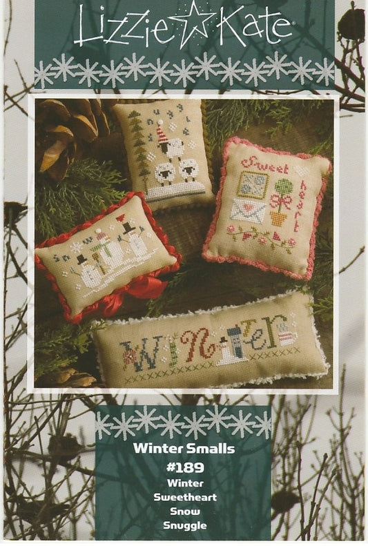 Lizzie Kate Winter Smalls LK189 cross stitch pattern