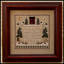 Little House Winter Whites LHN51 cross stitch pattern