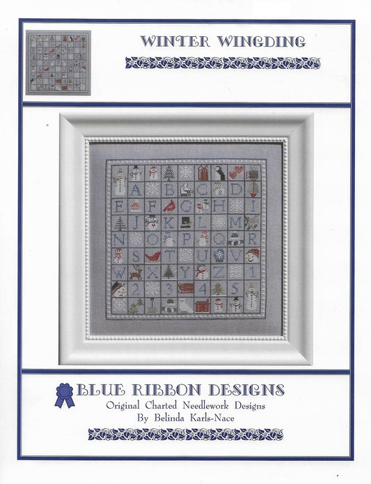 Blue Ribbon Designs Winter Wingding cross stitch pattern