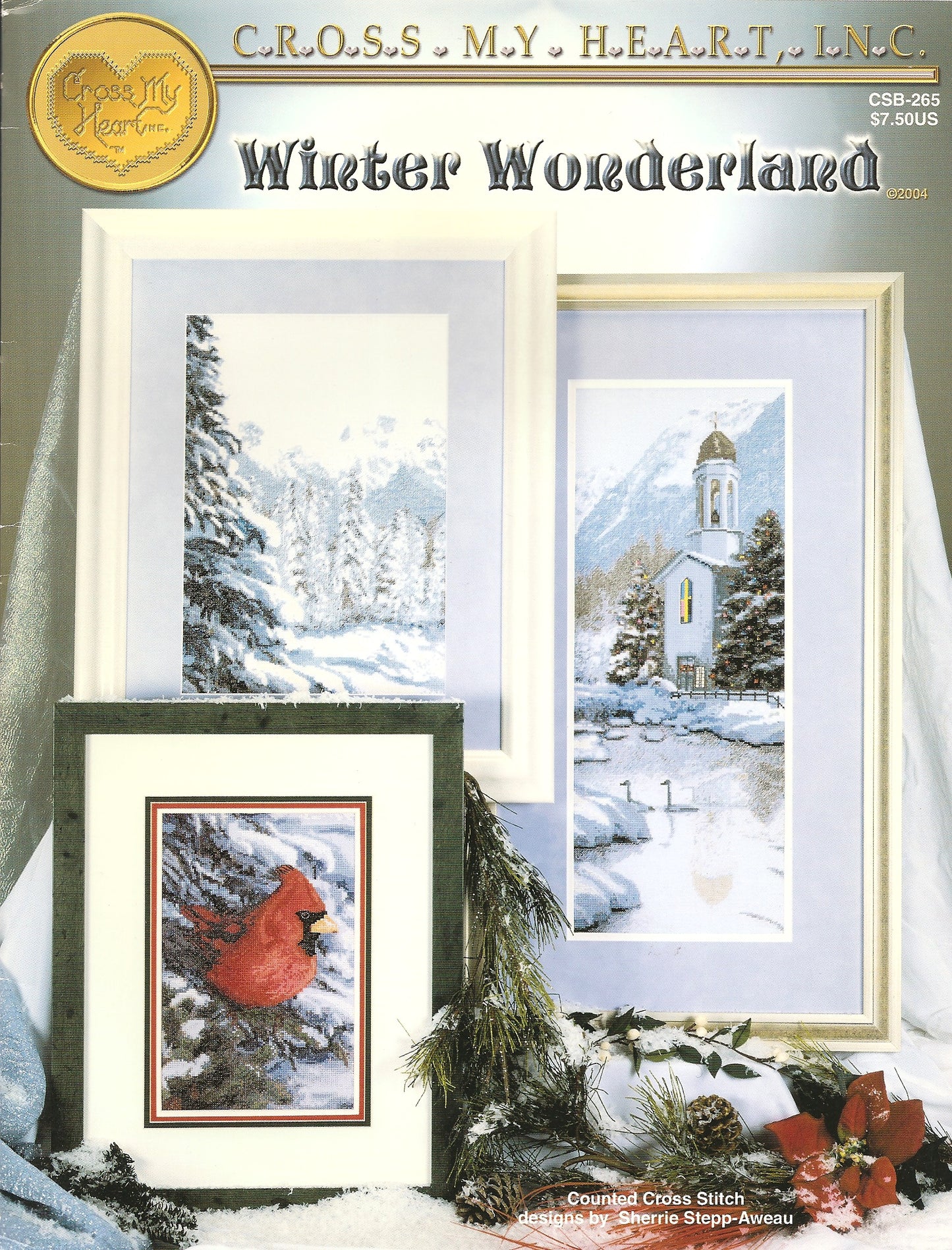 Cross My Heart Winter Wonderland CSB-265 cross stitch pattern