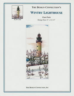 Design Connection Wintry Lighthouse CP7-350 cross stitch pattern