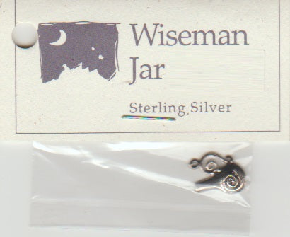 Shepherds Bush Wiseman Jar sterling silver charm
