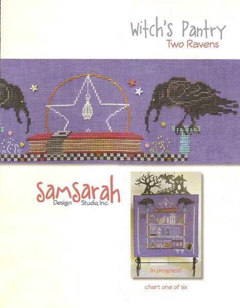Sam Sarah Witch's Pantry Part 1 of 6 cross stitch pattern