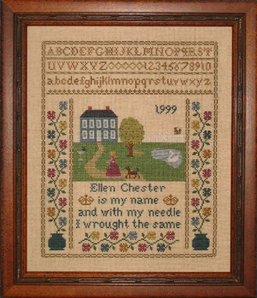 With My Needle by With My Needle sampler cross stitch pattern