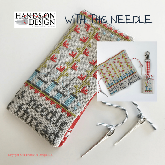 Hands on Design With This Needle I Thee Thread cross stitch pattern