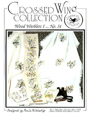 Crossed Wing Collection Wood Warblers I 31 cross stitch pattern