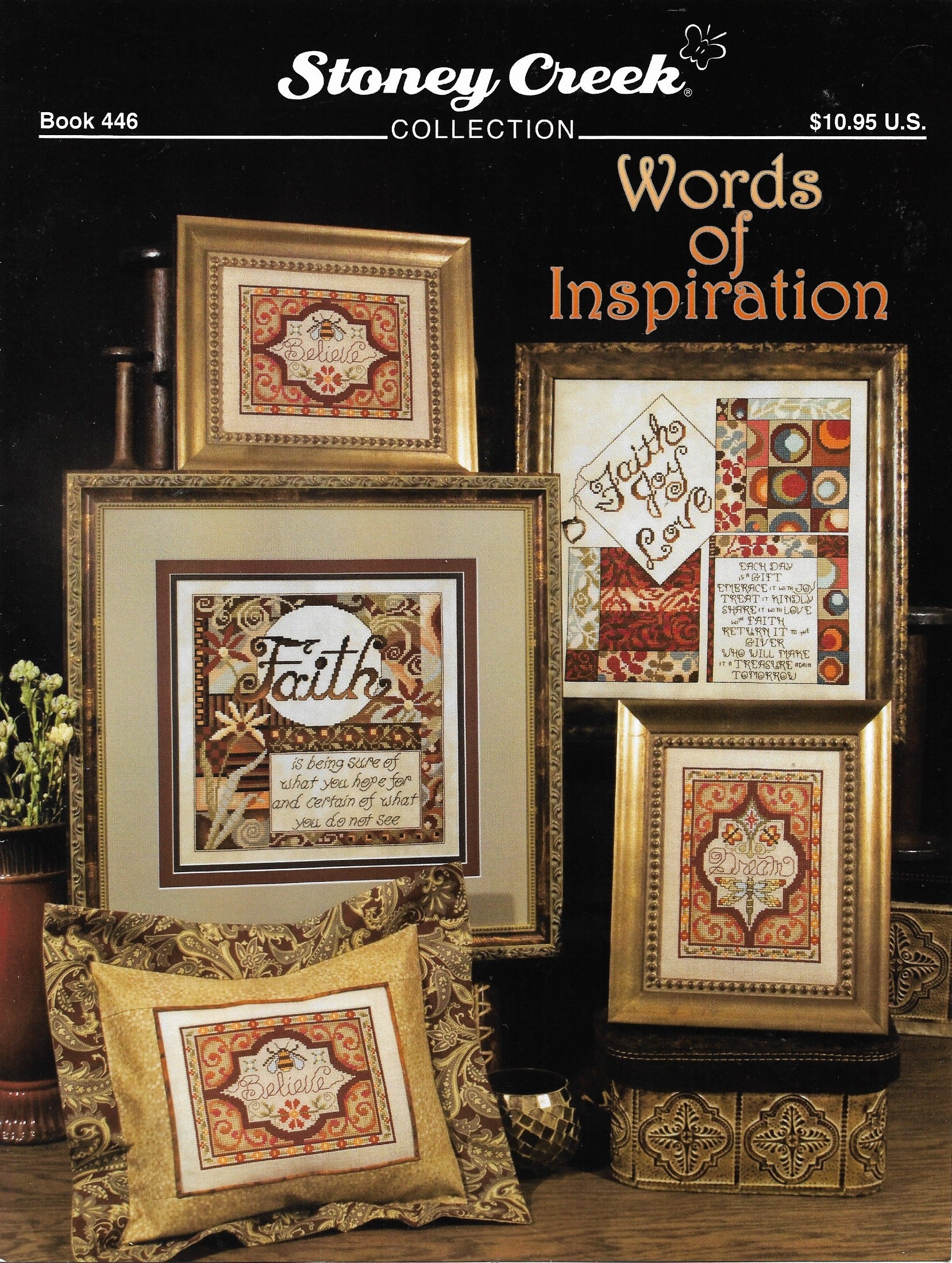 Stoney Creek Words of Inspiration BK446 cross stitch pattern