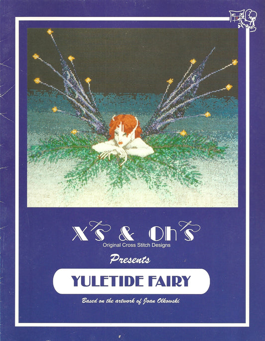 X's and Oh's Yuletidr Fairy cross stitch pattern