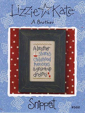 Lizzie Kate A Brother LK66 inspirational cross stitch pattern