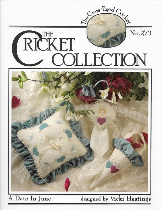 Cricket Collection A Date in June CC273 cross stitch pattern