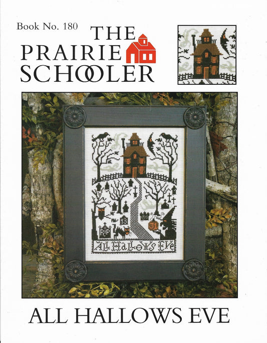 Prairie Schooler All Hallows Eve 180 Halloween cross stitch pattern