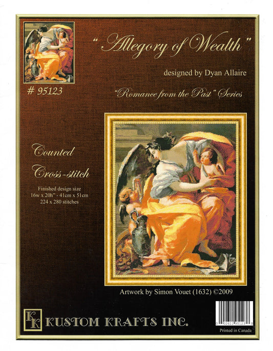 Kustom krafts Allegory of Wealth 95123 cross stitch pattern