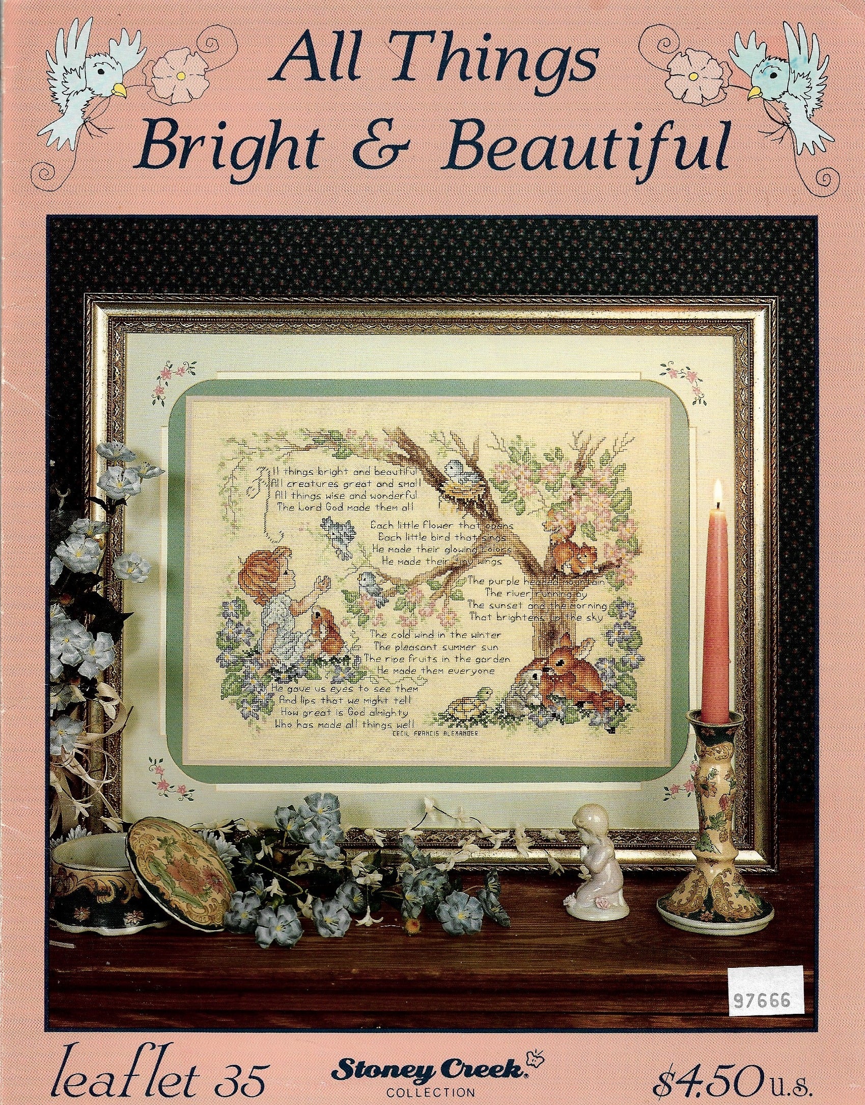 Stoney Creek All Things Bright & Beautiful LFT35 cross stitch pattern