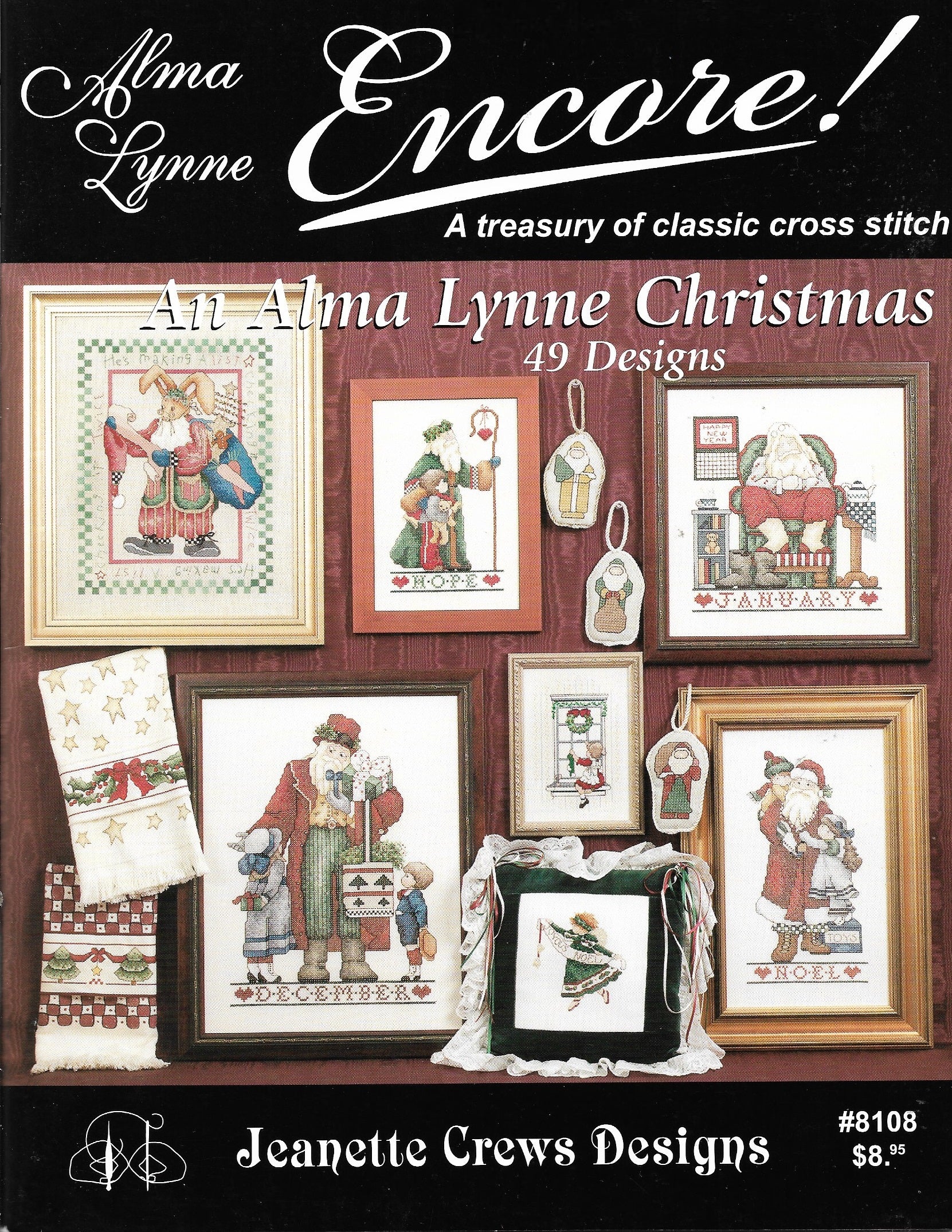 Jeanette Crews An Alma Lynne Christmas 8108 cross stitch pattern