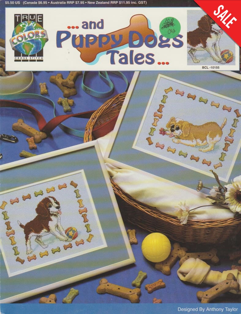 True Colors and Puppy Dogs Tales  BCL-10155 cross stitch pattern