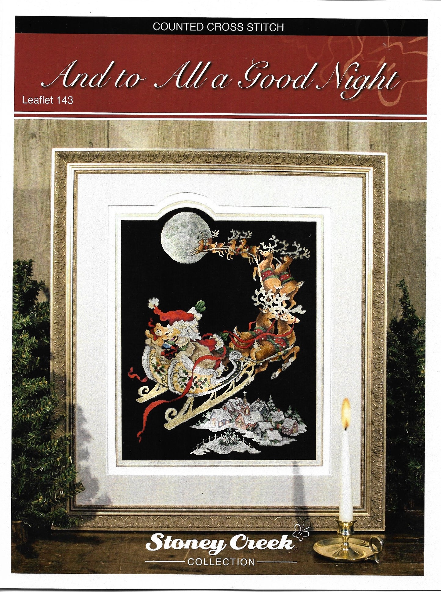 Stoney Creek And to All a Good Night LFT143 christmas cross stitch pattern