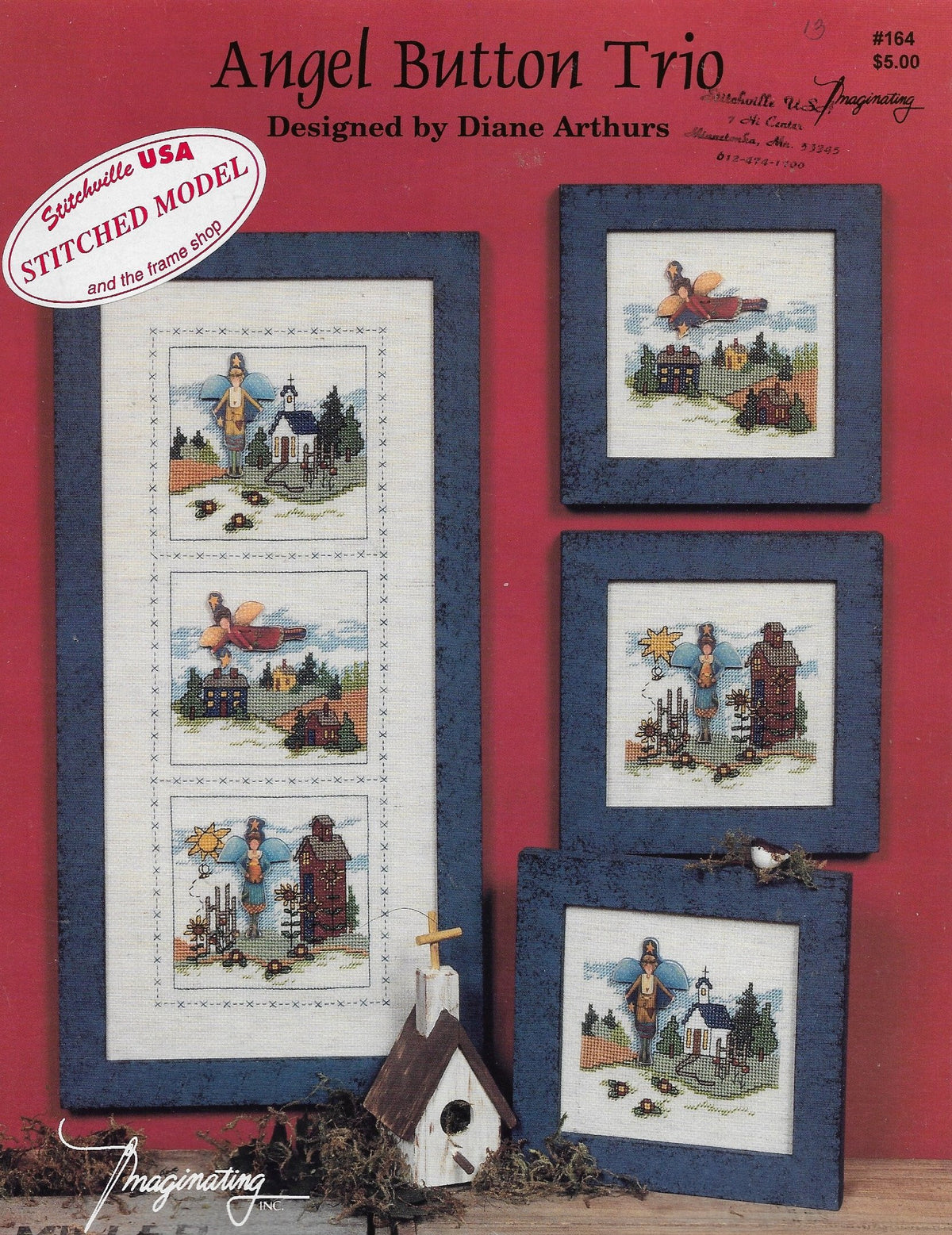 Angel Button Trio pattern – Sandra's Stitch Stash