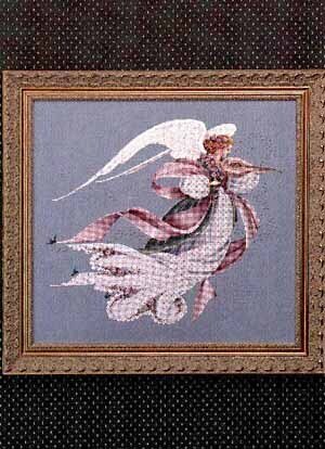 Lavender & Lace Angel of Spring L&L23 cross stitch pattern