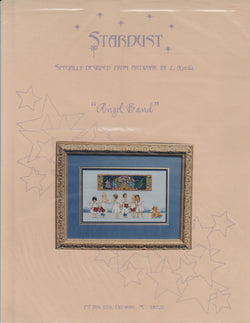 Stardust Angel Band christmas cross stitch pattern