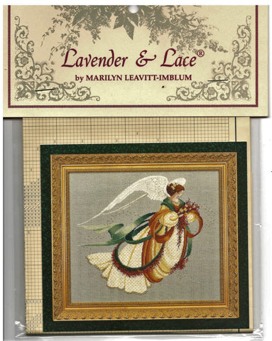 Lavender & Lace Angel of Autumn L&L30 cross stitch