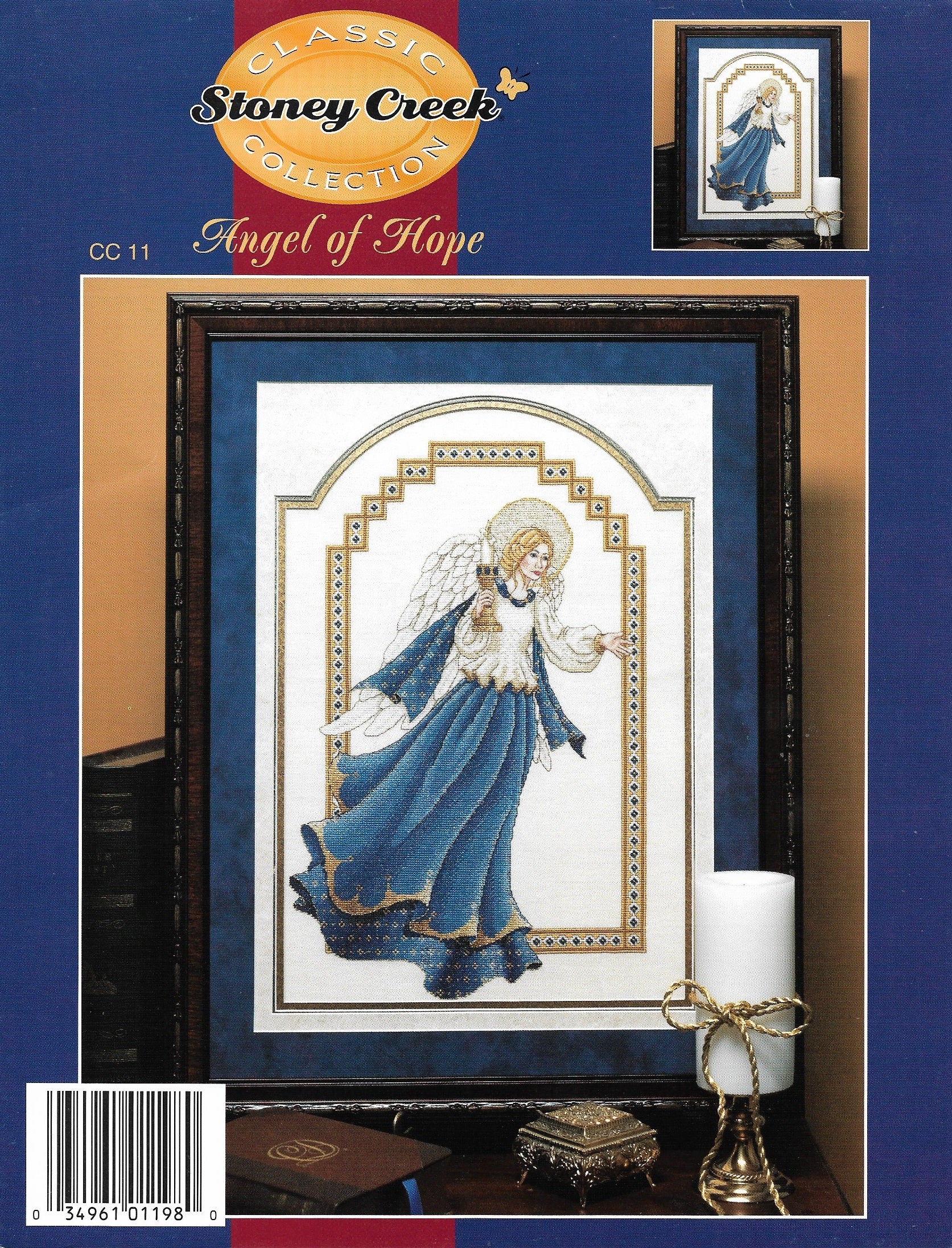 Stoney Creek Angel of Hope CC11 cross stitch pattern