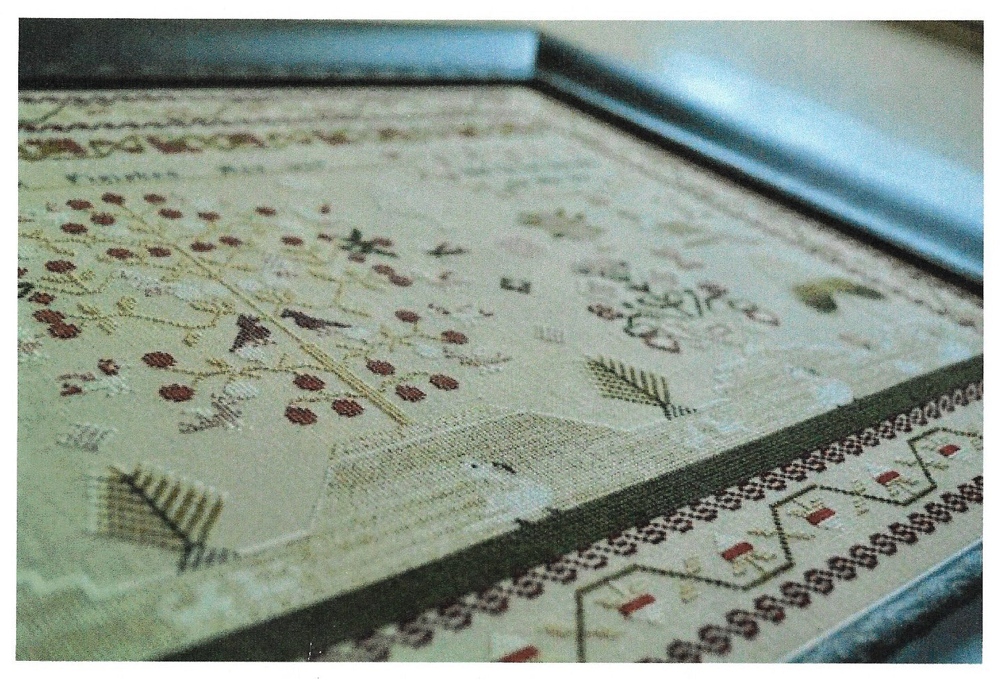 Shakespear's Peddler Ann Dale's Flower Booke sampler cross stitch pattern