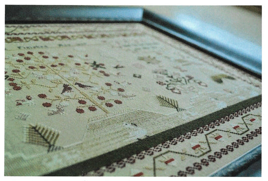 Shakespear's Peddler Ann Dale's Flower Booke sampler cross stitch pattern