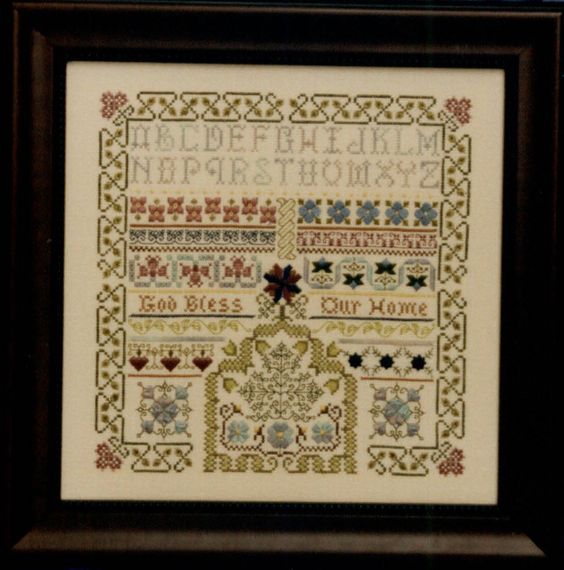 Indigo Rose Anne - Ryan cross stitch pattern