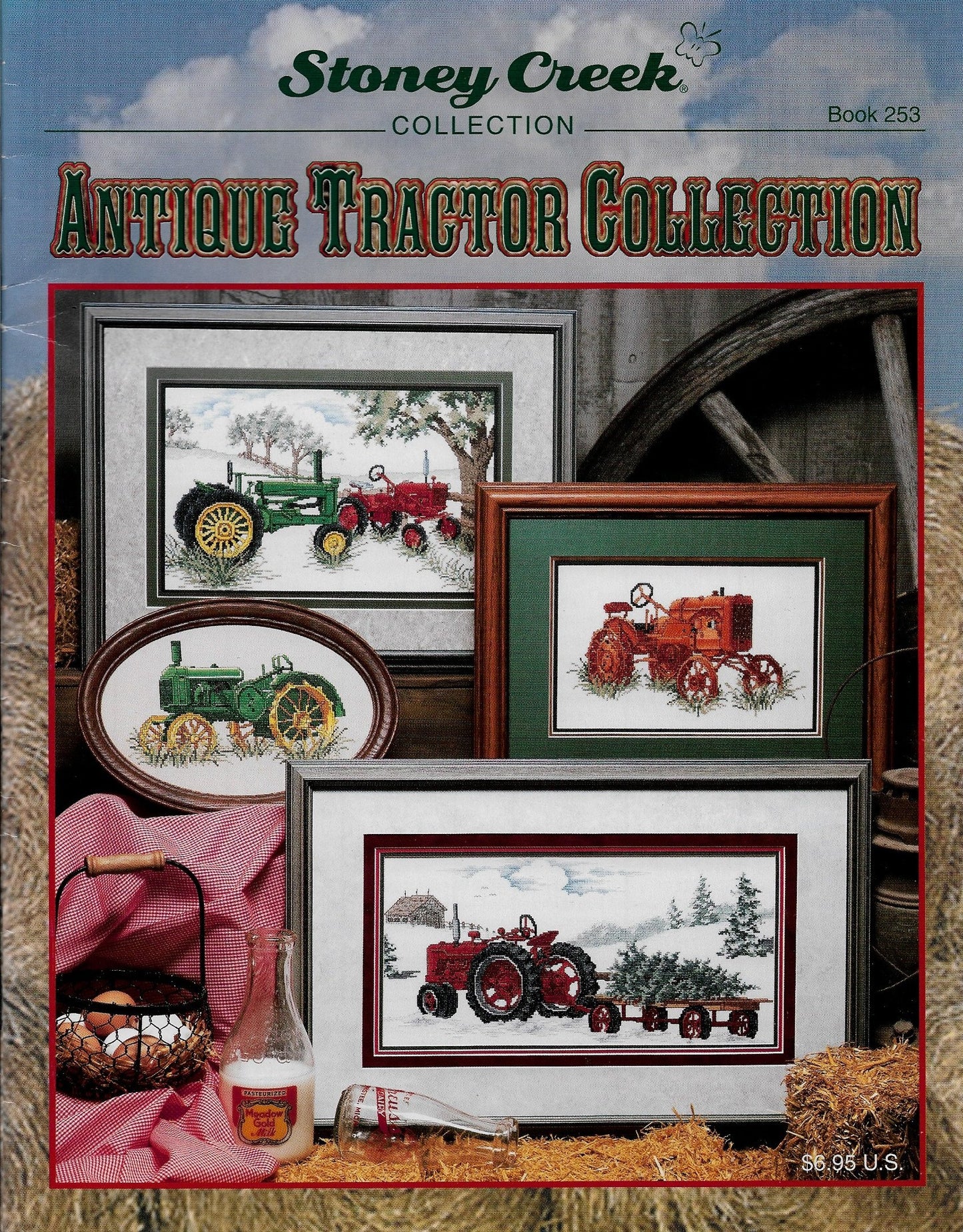 Stoney Creek Antique Tractor Collection BK253 cross stitch pattern