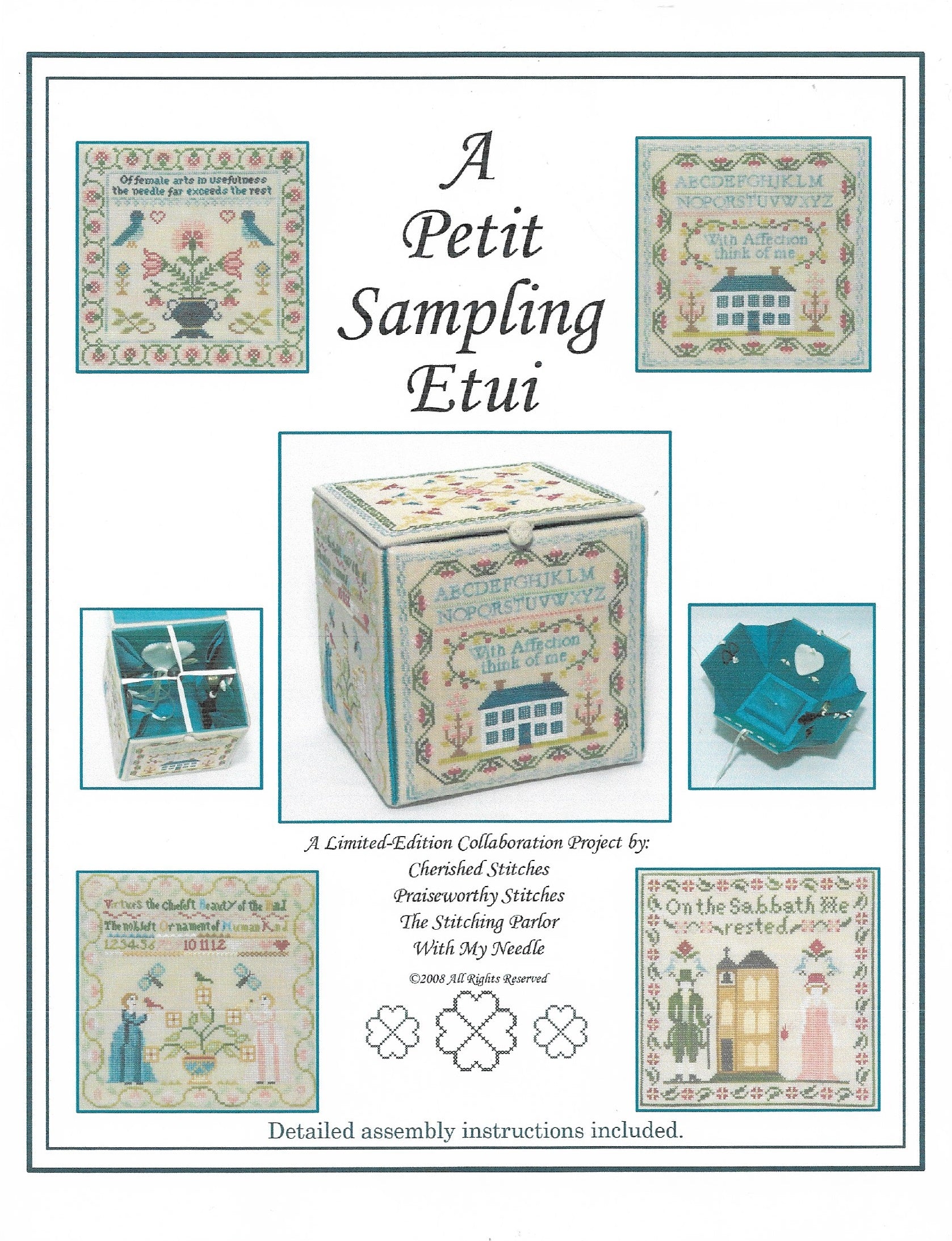 Cherished Stitches A Petite Sampling Etui cross stitch pattern