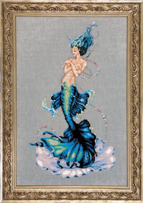 Mirabilia Aphrodite Mermaid Nora Corbett MD-144 cross stitch pattern