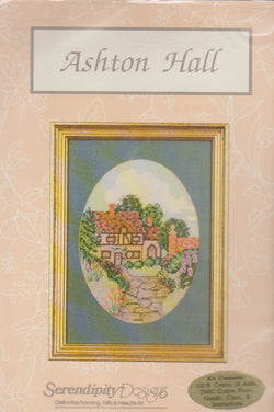 Serendipity Designs Ashton Hall cross stitch kit