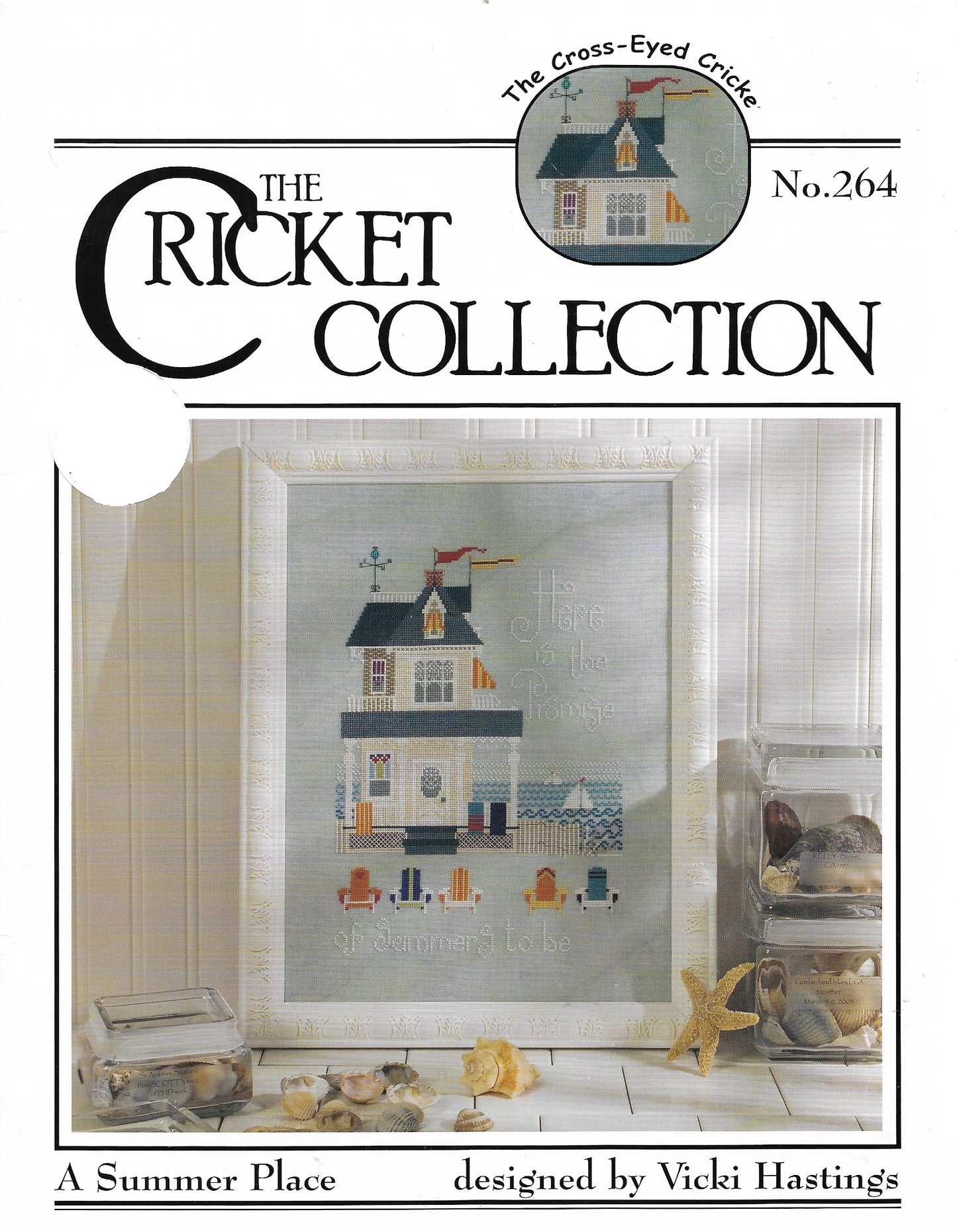 Cricket Collection A Summer Place 264 cross stitch pattern