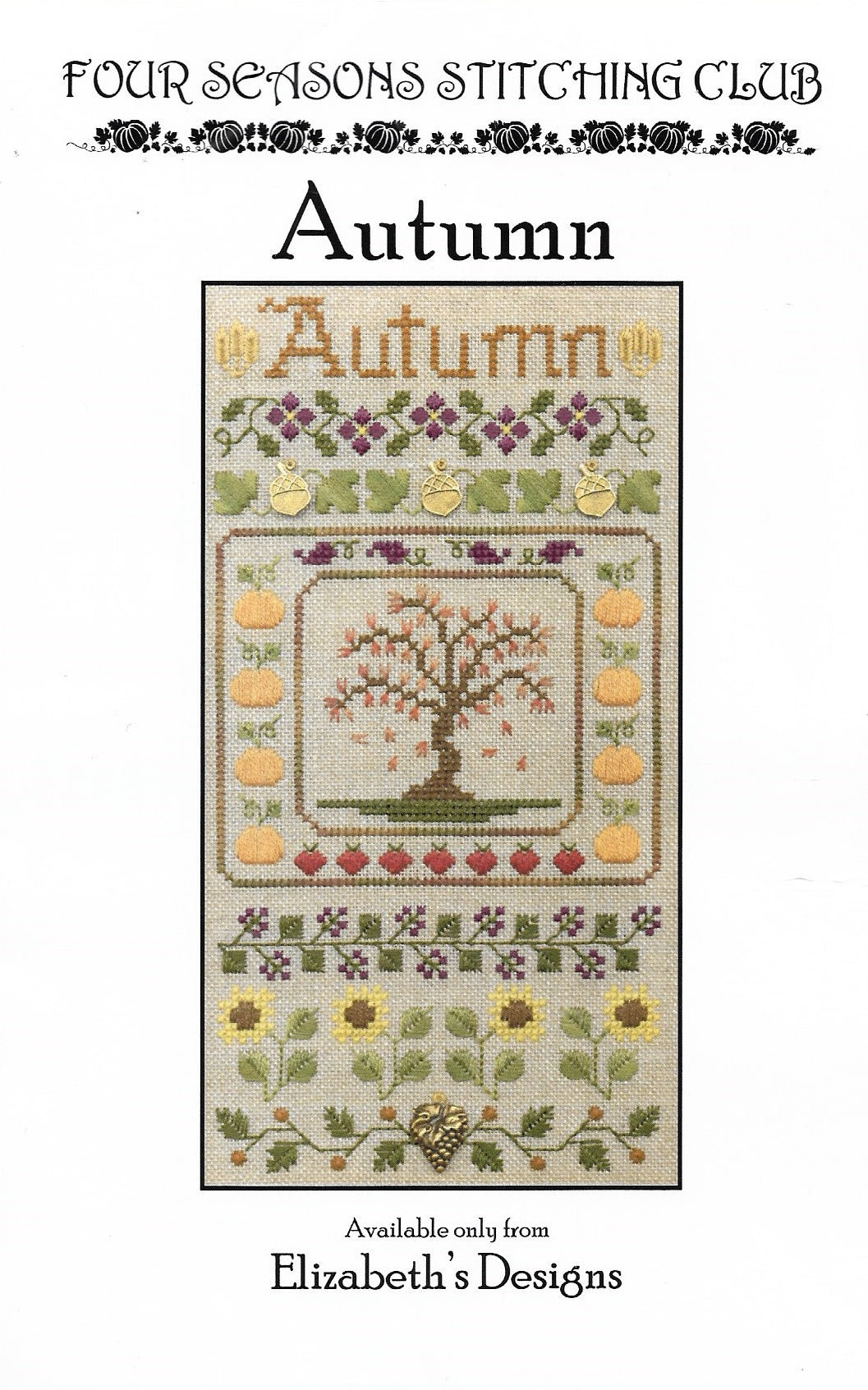 Elizabeth's Designs Autumn cross stitch pattern