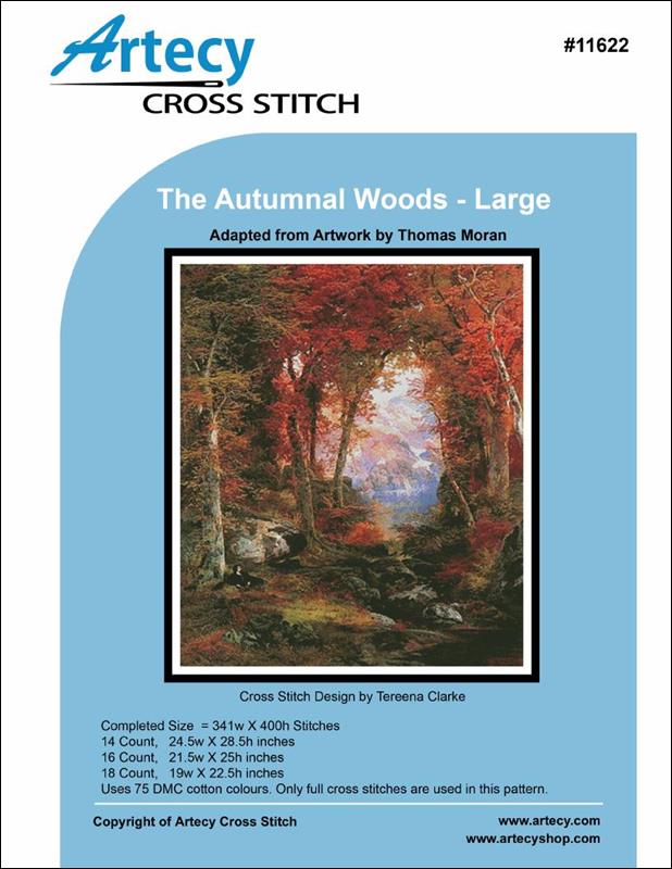 Kustom krafts Artecy Autumnal Woods 11622 cross stitch pattern